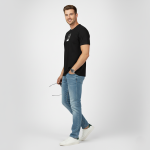 Calvin Klein Jeans Men's Black Regular Fit T-Shirt